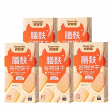 大耳牛 膳麸谷物饼干108g*5盒￥15.53 比上一次爆料降低 ￥1.37