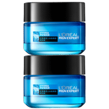 百亿补贴：欧莱雅（L'OREAL） 男士面霜护肤品保湿霜水能保湿强润霜滋润补水控油修护精华擦脸 水能保湿强润霜50ml*284.99元