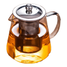 京喜自营 暮云泡茶壶 高硼硅耐高温 450ml4.8元包邮(省钱卡后2.8元)(需用券)