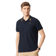 杉杉【纯棉亲肤】POLO衫男 藏青 S (165/84A)44.5元（需领券）