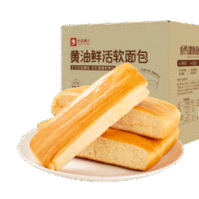 良品铺子 软面包 960g5.98元
