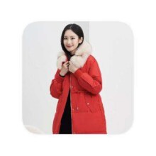 波司登 女子 动物毛领长款羽绒服449元包邮