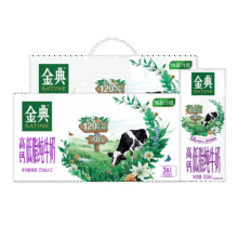 金典（SATINE）高钙低脂纯牛奶 3.6g乳蛋白 原生高钙 伊利牛奶整箱送礼 2-3月产 低脂纯牛奶250ml*12盒*2箱49.89元（需领券）24.9 一箱