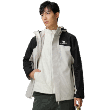 需plus会员：骆驼（CAMEL）冲锋衣男女三合一暴雨级防水防风登山服进藏旅游外套 A13CA70125301.23元（需领券）