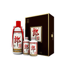 20点开始：郎酒 郎牌郎酒 53%vol 酱香型白酒 500ml+100ml*2瓶 礼盒装219元