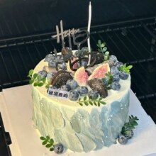 美团外卖 秘境鹿屿 【6寸牛奶奶油】蓝莓奥利奥维C水果蛋糕兑换券原价108元 现价73.8元