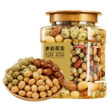 需加店铺会员、京东PLUS:京东京造 花生 500g16.88元（需领券）