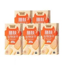 大耳牛 膳麸谷物饼干108g*5盒15.53元包邮