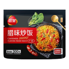 三全黑椒牛肉意面  微波速食意面  扬州风味炒饭 意式番茄肉酱 速食 腊味微波炒饭300g79.9元（合7.99元/件）