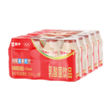 蒙牛GO畅益生菌配方乳酸菌饮品原味PE瓶100ml×20瓶 塑膜装 0脂肪103.05元（合20.61元/件）