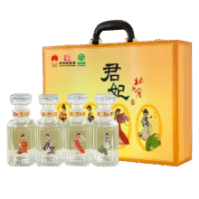 北大仓 君妃 酱香型白酒 50度 250mL*4瓶 礼盒装 沈腾推荐 父亲节礼品400.9元（需plus会员）