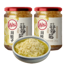 川娃子 蒜蓉酱240g*2瓶 蒜泥酱烤生蚝扇贝蒜蓉调料 原味2瓶13.8元