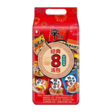 微信小程序:  农心 辛拉面  混合口味 8连包19.9元包邮