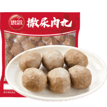 思念撒尿肉丸 1斤装500g 1包 真空装 火锅食材 关东煮丸子烧烤麻辣烫77.2元（合9.65元/件）