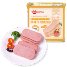 温氏原味午餐肉罐头340g  独立包装 泡面零食 即食速食 涮火锅食材7.15元/件     7件50.05元
