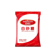 百钻白砂糖 细砂糖 蛋糕淡奶油烘焙原料调味品食糖袋装厨房 百钻白砂糖400g*1袋19.5元（合3.9元/件）
