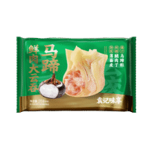袁记味享袁记云饺 马蹄鲜肉大云吞375g 18颗 馄饨 早餐 云吞 预制菜 速食6.64元