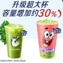 瑞幸咖啡【大杯16oz】羽衣轻体果蔬茶原价29现价6.8元