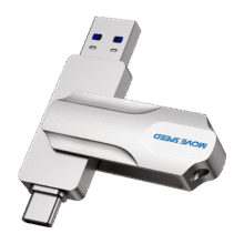 移速（MOVE SPEED）32GB 手机U盘双接口 Type-C/USB3.2手机电脑两用高速优盘OTG安卓苹果通用移动U盘 灵动Pro25.9元