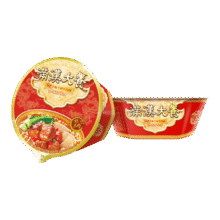 统一满汉大餐 台式半筋半肉牛肉面 碗面 200g*8碗 方便面速食面泡面需用券