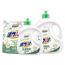 【假一赔三】活力28花漾茉莉洗衣液洁净衣物去渍亮白增艳留香持久 【家庭装】2.6kg*1瓶10.01元