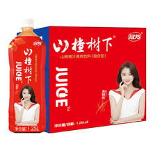 冠芳 山楂树下山楂果汁果肉饮料（混合型）大瓶整箱装1.25L*6券后61.16元