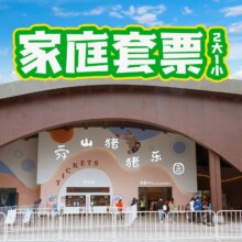 美团 舜山猪猪乐园-【亲子2大1小票】门票原价168元 现价138元