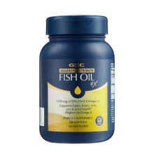 2瓶装GNC健安喜四倍铂金鱼油深海omega3高含量护心脑眼健康120粒254.79元（需领券）