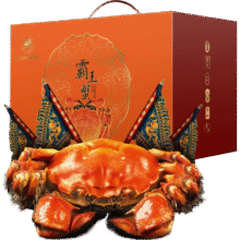 【活蟹】宿有千香 鲜活宿迁大闸蟹 六月黄 公蟹1.2-1.4两/只 10只 去绳足重 源头直发两件108.6元（需领券），一件57.48元。先加购再从京东首页——国补×百补页——618加倍补页下拉找到商品加购下单！