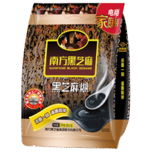 南方黑芝麻芝麻糊不添加蔗糖原味含糖芝麻粉早餐营养谷物粉代餐粉免煮即食 无糖芝麻糊 600g*1袋19.8元