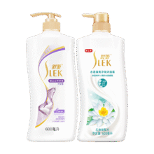 SLEK/舒蕾  蚕丝水莲洗沐套装（洗发水600g 沐浴露600g）19.82元