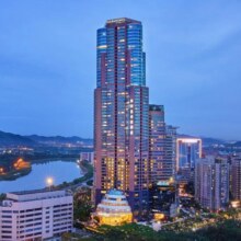 深圳福朋喜来登酒店2晚可拆分+双人浪漫欢乐时光自助原价2576元，现价1518元