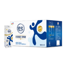 舒化 全脂无乳糖牛奶220ml×24盒40.54元