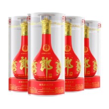 郎酒红花郎(15)酱香型53度高档白酒500ml*4瓶婚宴送礼粮食酒1435.9元