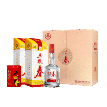 五粮液股份 五粮春 第一代 浓香型白酒 50度 500mL*2 茶酒礼盒 送礼宴饮350元（需plus会员，需领券）