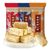 微信小程序: 黄老五 混合口味酥心糖500g（共2袋）6.92元