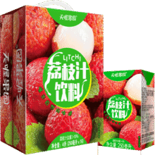 88VIP:天喔果园 荔枝汁整箱 250ml*16盒 0脂饮料16.68元+0.22元淘金币