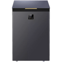 海尔（Haier）冰柜小型家用冰箱减霜少霜家用大容量新一级能效节能商用小冰柜冷柜冷藏柜超低温速冻保鲜国家补贴 100升减霜丨高档彩晶玻璃丨三重防菌 100L1949元