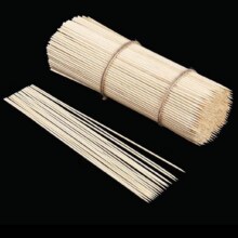 一次性家用烧烤竹签子200支  长30cm粗3mm1.9元