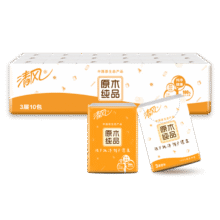 清风手帕 纸3层8张*30包13.2元（需领券）