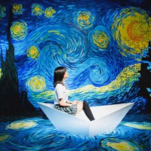 梵高星空艺术馆（北京旗舰店）单人票原价129，现价39.9元，美团月卡仅34.9