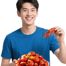【自营】麻辣小龙虾尾加热即食龙虾球25年鲜活小龙虾现做 250g*10盒49.63元