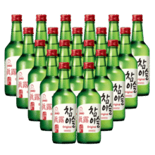 真露（JINRO）烧酒 360ml*20瓶 20.1度 原味 韩国进口 洋酒 口粮酒185元 (月销2000+)