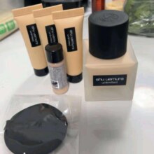 plus会员: shu uemura 植村秀 羽纱持妆粉底液 #584 35ml（赠10ml*3+5ml+粉扑）185.4元买一送一后，370.77元