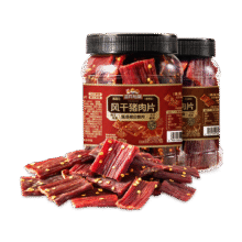 三只松鼠 风干猪肉片 250g19.88元