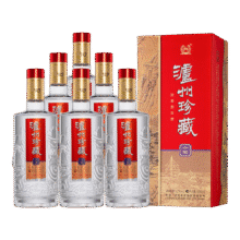 PLUS：泸州老窖泸州珍藏六窖 浓香型白酒 52度 500ml*6瓶 整箱 婚宴喜酒宴请送礼246.1元（需领券）