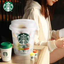 星巴克 随星杯 3.0经典特调焦糖香草风味 抱抱桶30杯 美式+拿铁咖啡￥109.00