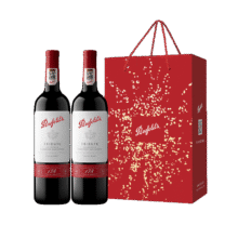 618预售：Penfolds 奔富 礼赞 178周年 加州赤霞珠 红葡萄酒 750ml*2瓶 礼盒装393.82元 包邮（定金20元，可抵200元，可用券）