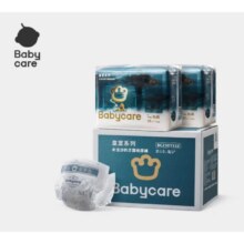 12号0点预售：babycare 皇室木法沙王国拉拉裤XXXL48片*3件221.4元（返135元超市卡、合73.8元/件）