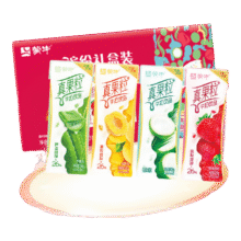 再降价：蒙牛 真果粒（草莓+芦荟+椰果+桃果粒）250g*24盒 礼盒装37.17元（需领券）